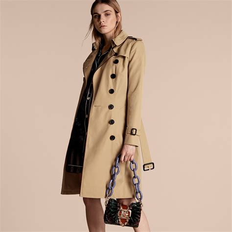 burberry cotton gabardine trench coat with regimental piping|burberry extra long trench coat.